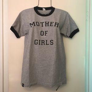 MOTHER OF GIRLS t-shirt by Slyfox Threads